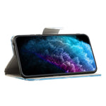 Stand Wallet Phone Case for Xiaomi Redmi Note 12 Pro 5G / Note 12 Pro Speed 5G / Poco X5 Pro 5G , PU Leather Pattern Printing Cross Texture Anti-drop Cover