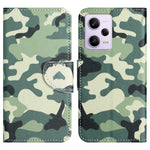 Stand Wallet Phone Case for Xiaomi Redmi Note 12 Pro 5G / Note 12 Pro Speed 5G / Poco X5 Pro 5G , PU Leather Pattern Printing Cross Texture Anti-drop Cover