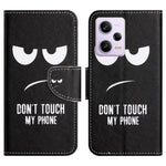 Stand Wallet Phone Case for Xiaomi Redmi Note 12 Pro 5G / Note 12 Pro Speed 5G / Poco X5 Pro 5G , PU Leather Pattern Printing Cross Texture Anti-drop Cover