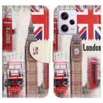 Stand Wallet Phone Case for Xiaomi Redmi Note 12 Pro 5G / Note 12 Pro Speed 5G / Poco X5 Pro 5G , PU Leather Pattern Printing Cross Texture Anti-drop Cover