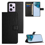 PU Leather Phone Case for Xiaomi Redmi Note 12 Pro+ 5G , Litchi Texture Stand Wallet Cover