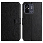 For Xiaomi Redmi 11A 4G Square Clasp Litchi Texture PU Leather Wallet Case Magnetic Stand Function Mobile Phone Cover