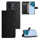 For Xiaomi Redmi 11A 4G Square Clasp Litchi Texture PU Leather Wallet Case Magnetic Stand Function Mobile Phone Cover