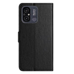 For Xiaomi Redmi 11A 4G Square Clasp Litchi Texture PU Leather Wallet Case Magnetic Stand Function Mobile Phone Cover