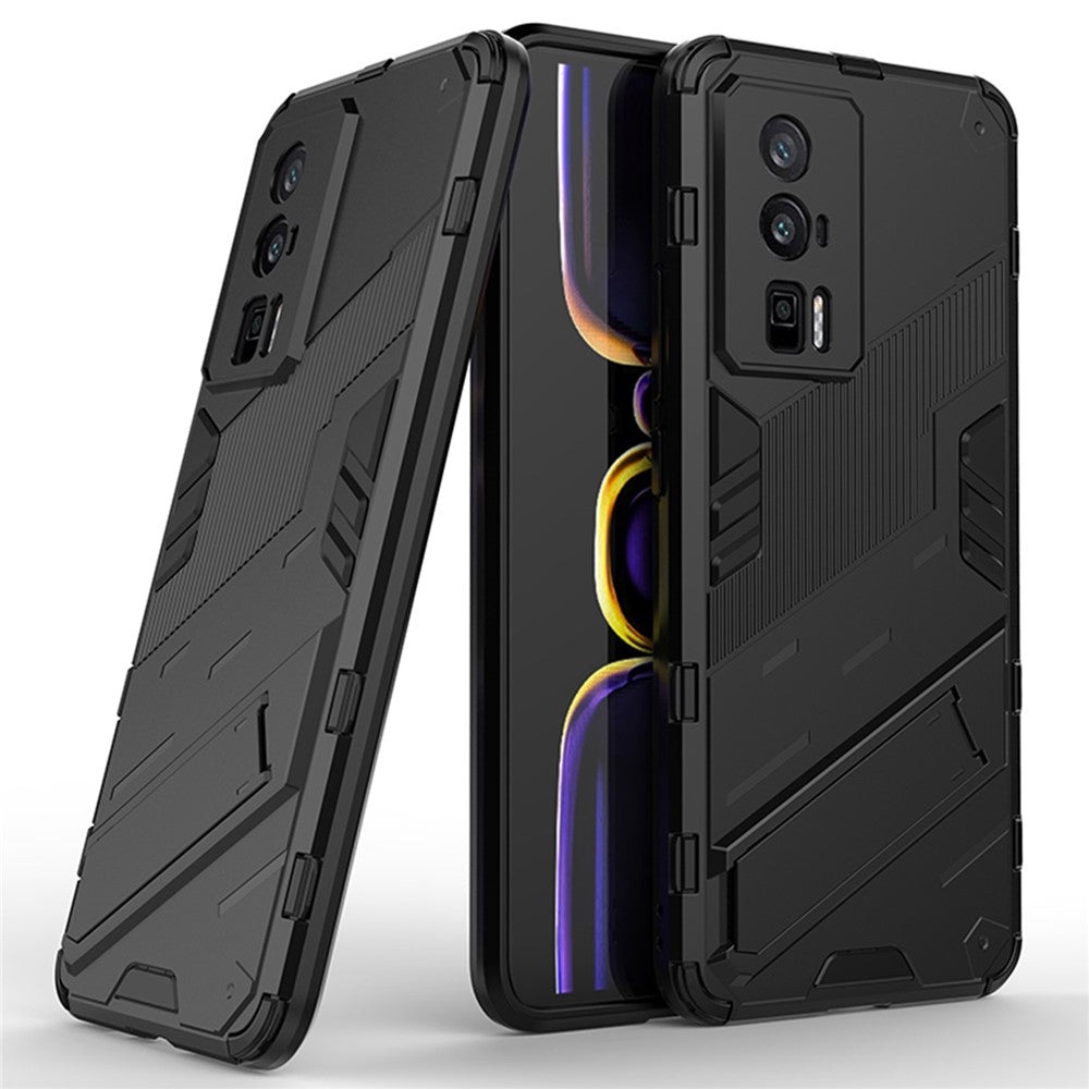 Kickstand Phone Case for Xiaomi Poco F5 Pro 5G / Redmi K60 Pro 5G / K60 5G Anti-scratch Soft TPU Hard PC Cover