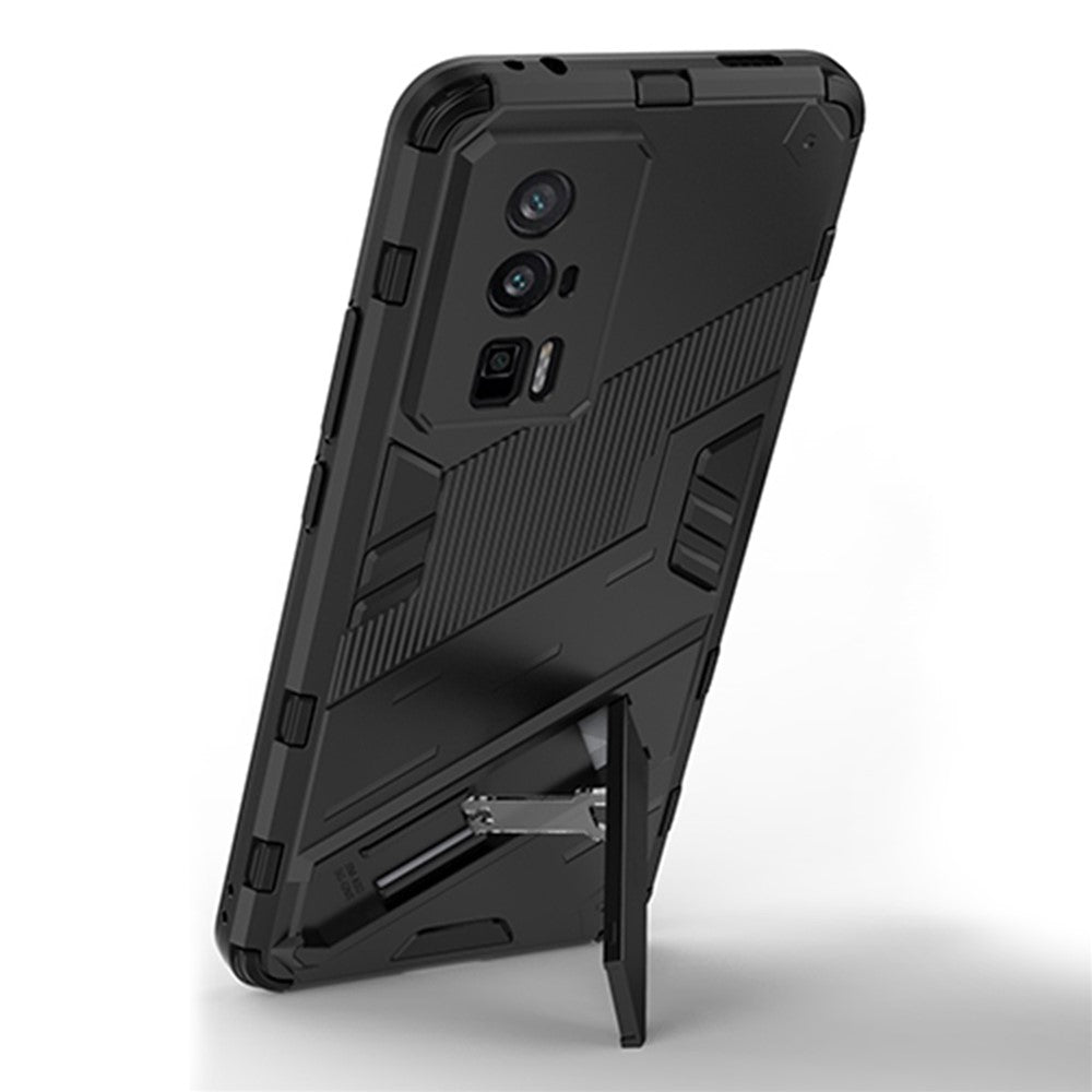Kickstand Phone Case for Xiaomi Poco F5 Pro 5G / Redmi K60 Pro 5G / K60 5G Anti-scratch Soft TPU Hard PC Cover