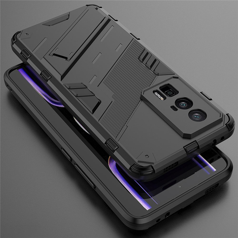 Kickstand Phone Case for Xiaomi Poco F5 Pro 5G / Redmi K60 Pro 5G / K60 5G Anti-scratch Soft TPU Hard PC Cover