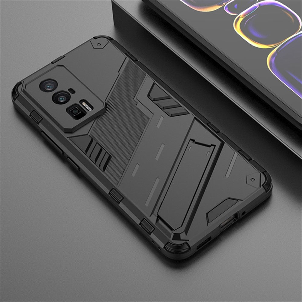 Kickstand Phone Case for Xiaomi Poco F5 Pro 5G / Redmi K60 Pro 5G / K60 5G Anti-scratch Soft TPU Hard PC Cover