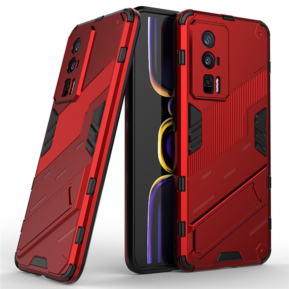Kickstand Phone Case for Xiaomi Poco F5 Pro 5G / Redmi K60 Pro 5G / K60 5G Anti-scratch Soft TPU Hard PC Cover