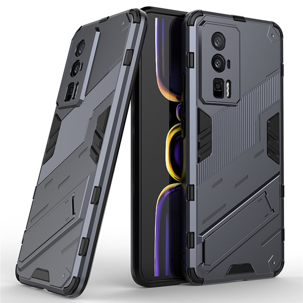 Kickstand Phone Case for Xiaomi Poco F5 Pro 5G / Redmi K60 Pro 5G / K60 5G Anti-scratch Soft TPU Hard PC Cover