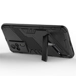 Phone Cover Kickstand For Xiaomi Redmi K60E 5G, Anti-scratch TPU+PC Mobile Phone Case