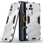 Phone Cover Kickstand For Xiaomi Redmi K60E 5G, Anti-scratch TPU+PC Mobile Phone Case
