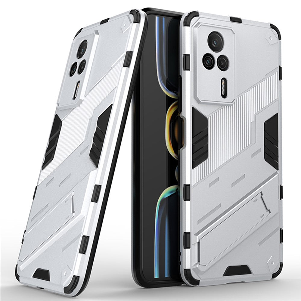 Phone Cover Kickstand For Xiaomi Redmi K60E 5G, Anti-scratch TPU+PC Mobile Phone Case