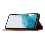 PU-læderetui til Samsung Galaxy A54 5G, udvendig kortlomme, magnetisk pung, stativ, telefoncover