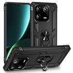 Ring Kickstand Phone Case for Xiaomi 13 Pro 5G, Military Grade Shockproof PC + TPU Protective Cover