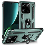 Ring Kickstand Phone Case for Xiaomi 13 Pro 5G, Military Grade Shockproof PC + TPU Protective Cover