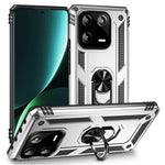Ring Kickstand Phone Case for Xiaomi 13 Pro 5G, Military Grade Shockproof PC + TPU Protective Cover