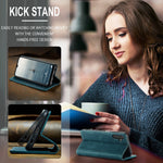 CASEME 013 Series for Samsung Galaxy A34 5G Phone Case PU Leather Wallet Stand Case Protective Cover