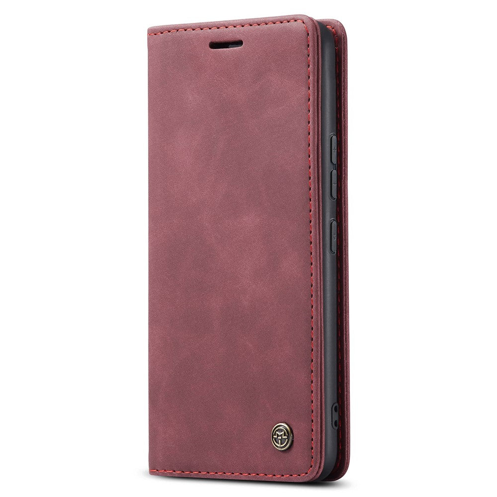 CASEME 013 Series Phone Case for Samsung Galaxy A54 5G PU Leather Case Wallet Stand Shockproof Cover