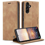 CASEME 013 Series Phone Case for Samsung Galaxy A54 5G PU Leather Case Wallet Stand Shockproof Cover