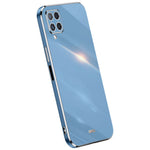 XINLI Phone Case for Samsung Galaxy A22 4G (EU Version), Shock-absorbing Electroplating Golden Edge TPU Protective Cover