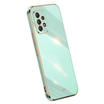 XINLI Phone Case For Samsung Galaxy A32 4G (EU Version) Electroplating Shockproof TPU Mobile Phone Back Cover