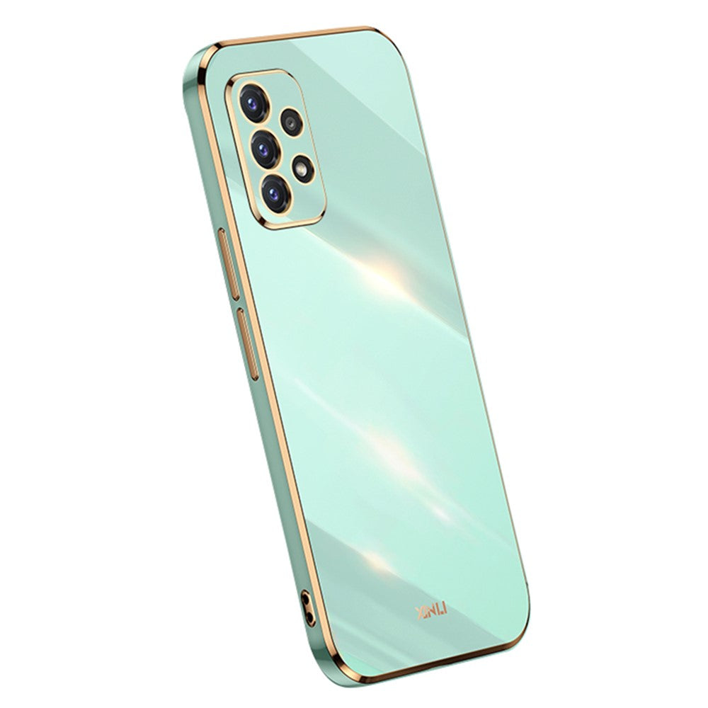 XINLI Phone Case For Samsung Galaxy A32 4G (EU Version) Electroplating Shockproof TPU Mobile Phone Back Cover