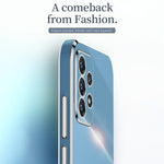 XINLI Phone Case For Samsung Galaxy A32 4G (EU Version) Electroplating Shockproof TPU Mobile Phone Back Cover