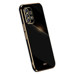 XINLI Phone Case For Samsung Galaxy A32 4G (EU Version) Electroplating Shockproof TPU Mobile Phone Back Cover