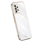 XINLI Phone Case For Samsung Galaxy A32 4G (EU Version) Electroplating Shockproof TPU Mobile Phone Back Cover
