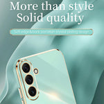 XINLI Beskyttende bagcover til Samsung Galaxy A54 5G, galvaniseret TPU ridsefast telefoncover
