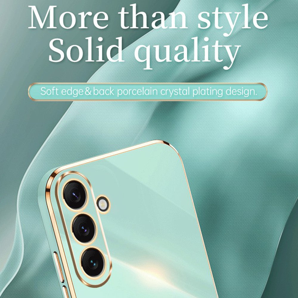 XINLI Beskyttende bagcover til Samsung Galaxy A54 5G, galvaniseret TPU ridsefast telefoncover