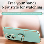 XINLI For Xiaomi Redmi Note 12 Pro Speed 5G / Poco X5 Pro 5G Ring Kickstand Phone Case Electroplating Golden Edge Soft TPU Cover