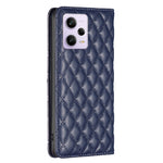 BINFEN COLOR BF Style-16 PU-läderskal för Xiaomi Redmi Note 12 Pro 5G / Note 12 Pro Speed 5G / Poco X5 Pro 5G stativmobilskal korthållare magnetisk stängning mobilskal