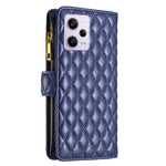 BINFEN COLOR BF Style-15 for Xiaomi Redmi Note 12 Pro 5G / Note 12 Pro Speed 5G / Poco X5 Pro 5G PU Leather Case Stand Zipper Pocket Phone Cover with Strap
