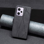 BINFEN COLOR för Xiaomi Redmi Note 12 Pro 5G / Note 12 Pro Speed 5G / Poco X5 Pro 5G Plånboksfodral Magnetiskt spänne Läderfodral mobilstativ