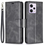 For Xiaomi Redmi Note 12 Pro 5G / Note 12 Pro Speed 5G / Poco X5 Pro 5G Case Smooth Leather Wallet Stand Mobile Phone Cover with Strap