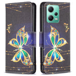 For Xiaomi Redmi Note 12 5G (Global) / (India) / (China) / Poco X5 5G Leather Wallet Phone Case Pattern Printing Flip Stand Cover