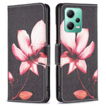Xiaomi Redmi Note 12 5G (Global) / (Indien) / (Kina) / Poco X5 5G Läderplånboksfodral Mönstertryck Flipfodral
