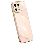 XINLI TPU Phone Case for Xiaomi 13 5G, Electroplating Back Shell Full Camera Lens Protection Cover