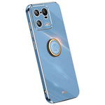 XINLI Electroplating Phone Case for Xiaomi 13 Pro 5G, Anti-fall TPU Cover with Kickstand