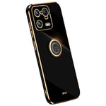XINLI Electroplating Phone Case for Xiaomi 13 Pro 5G, Anti-fall TPU Cover with Kickstand