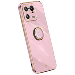 XINLI Electroplating Phone Case for Xiaomi 13 Pro 5G, Anti-fall TPU Cover with Kickstand