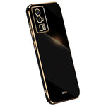 XINLI Soft Phone Case for Xiaomi Poco F5 Pro 5G / Redmi K60 Pro 5G / K60 5G Electroplating TPU Back Shell Full Camera Lens Protection Cover