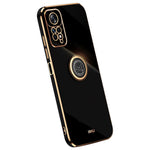 XINLI For Xiaomi Redmi Note 11 Pro 5G (Qualcomm) / 11 Pro 4G (MediaTek) Kickstand Phone Case, Electroplating TPU Back Protector Cover