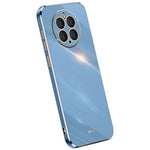 XINLI Scratch Resistant Phone Case for Huawei Mate 50 Pro 4G, Electroplating TPU Back Shell Full Camera Lens Protection Cover