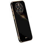 XINLI Scratch Resistant Phone Case for Huawei Mate 50 Pro 4G, Electroplating TPU Back Shell Full Camera Lens Protection Cover