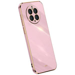 XINLI Scratch Resistant Phone Case for Huawei Mate 50 Pro 4G, Electroplating TPU Back Shell Full Camera Lens Protection Cover