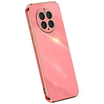 XINLI Scratch Resistant Phone Case for Huawei Mate 50 Pro 4G, Electroplating TPU Back Shell Full Camera Lens Protection Cover
