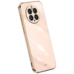 XINLI Scratch Resistant Phone Case for Huawei Mate 50 Pro 4G, Electroplating TPU Back Shell Full Camera Lens Protection Cover
